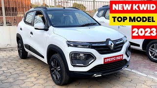 New 2023 kwid Top model is here❤️Bs6 face 2 New Update Detailed Review [upl. by Laehcym]