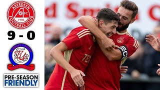 Aberdeen vs Turriff United 90 Highlights  Pre Season Friendly  Turriff 09 Aberdeen Highlights [upl. by Oag]