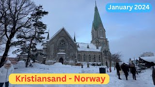 Kristiansand  Norway  Winter days  21 January 2024  Vlog  18 [upl. by Harias]