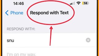 Respond with Text in iPhone  Respond with Text Not Working Problem Solved [upl. by Hitt]