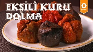 Ekşili Kuru Dolma Tarifi  Onedio Yemek  Pratik Yemek Tarifleri [upl. by Humfried]