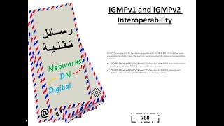 رسالة تقنية 788 IGMPv1 and IGMPv2 Interoperability [upl. by Eskill532]