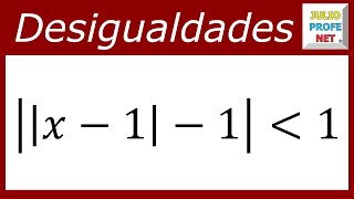 DESIGUALDADES CON VALOR ABSOLUTO  Casos 1 y 3 [upl. by Brendan]