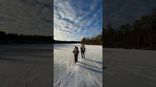 Winter Camping in Finland A Guided Tour From Helsinki [upl. by Mohkos]