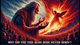 WHY DID THIS BUSH NEVER BURN  How the burning bush transformed Moses into a leader [upl. by Kcered]