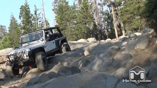 Cloakd LJ on The Rubicon Trail  MetalCloak 35quot LTSA Suspension [upl. by Jansen]