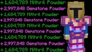 How To Get All Types Of Powder FAST In Hypixel Skyblock [upl. by Grishilde]