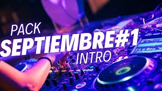 PACK SEPTIEMBRE 1 PARA DJ 2024 [upl. by Reisman]