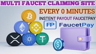 Multi Faucet Claiming Website Site [upl. by Rexferd]