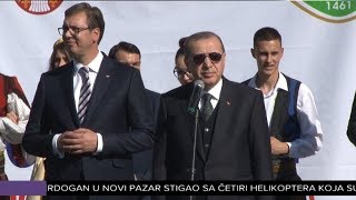 Predsednik Republike Turske Redžep Tajip Erdogan u Novom Pazaru [upl. by Airotnahs]