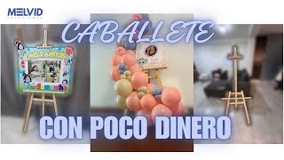 DIY COMO HACER UN CABALLETE DE MADERA CON POCO DINERO  MELVIDSOLUCIONES [upl. by Thevenot]