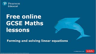 Year 10 Lesson 6 Forming and solving linear equations [upl. by Gardal212]