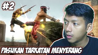 WUSHI ACADEMY DI SERANG TARKATAN ⁉️  Mortal Kombat Shaolin Monks  Part 2 [upl. by Camroc]