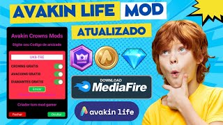 Avakin Life Mod Crowns Grátis Avakin mod [upl. by Ened379]