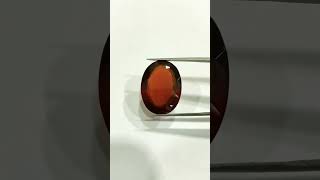 Hessonite Gemstone 💎 gomed certified bestquality astrology vaibhavjewellers shorts [upl. by Ellebyam]