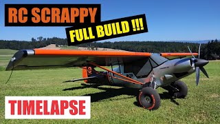 FULL BUILD OF AN INCREDIBLE RC BUSHPLANE  RC SCRAPPY TIMELAPSE [upl. by Attenod662]