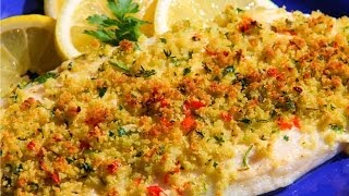 Herb Crusted Basa Fillet Recipe [upl. by Anitnauq]