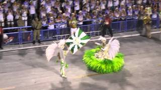 Abertura Império da Tijuca Carnaval 2014 Comissão e Casal de Mestre Sala e Porta Bandeira [upl. by Pomcroy]