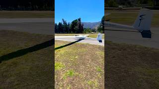 SchemppHirth Mini Nimbus glider takeoff from Vitacura Gliders Club Chile glider aviation chile [upl. by Aynas995]