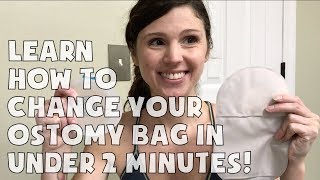 Learn how to change your ostomy bag in under 2 minutes [upl. by Persis911]