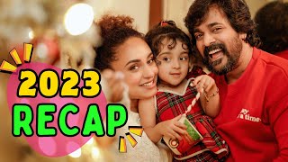 Unforgettable Moments of 2023  Pearle Maaney  Srinish Aravind  Baby Nila [upl. by Nylloh]