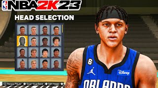 Best Paolo Banchero Face Creation NBA 2K23 Next Gen amp Current Gen [upl. by Yerffoj]