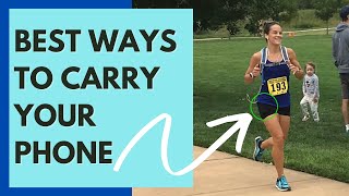 TOP 5 WAYS How to Carry Your Phone While Running [upl. by Maida680]