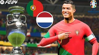 FC 24  Portugal vs PaysBas  Match final de lUEFA EURO 2024  PS5™ 4K [upl. by Borg221]