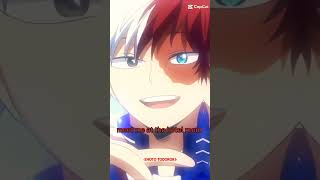 Todoroki x  Ships Boku no Hero Academia •Shoto Todoroki• myheroacademia mha anime [upl. by Mozart]