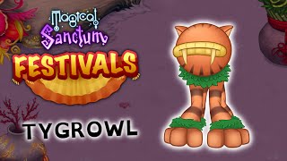 Tygrowl  Magical Sanctum Festivals ANIMATED Ft TheMonsterExplorers [upl. by Atilek]