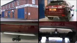 Lexus RX450H Witter flange towbar [upl. by Aisatnaf]