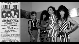 Quiet Riot  Live in 1984 quotCondition criticalquot US tour [upl. by Nels985]