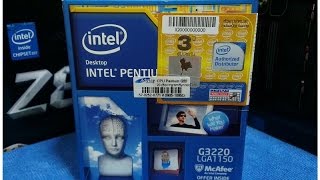 Review CPU INTEL 1150 PENTIUM G3220 30 GHz [upl. by Grae840]