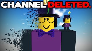 This Roblox YouTuber Just DELETED Their Channel [upl. by Ybhsa248]