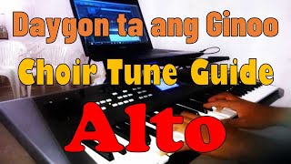 Daygon ta ang Ginoo Choir Tune guide for Alto [upl. by Aneda]