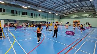 DPS Elimination WDE G1  Donna amp Tala 13102024 dubai badminton badmintongame [upl. by Dwyer]