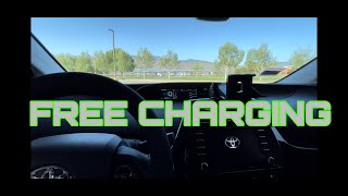 2022 Prius Prime charge mode charging [upl. by Cresida634]