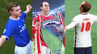 WAYNE ROONEY IN EVERY FIFA 0422 [upl. by Hafital]