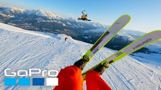 GoPro HERO10 LAAX Park Session [upl. by Ydnec]