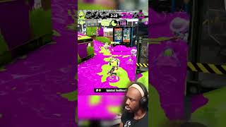 SPLATOON 3 SPLATTERSHOT IS CRAZY shorts [upl. by Idyak]