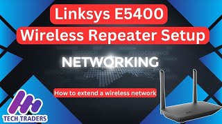 Linksys E5400  How to setup linksys router wireless repeater [upl. by Nnaeirual362]