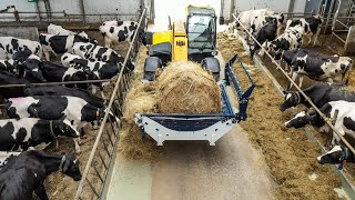 FK Machinery®  BPBR  Bale Unroller With Rotor For Bedding [upl. by Hcirteid859]