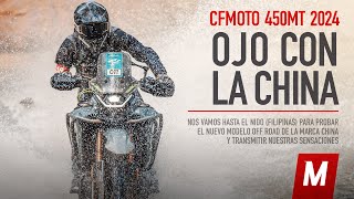 CFMOTO 450MT 2024  Prueba y Opinión [upl. by Conant892]