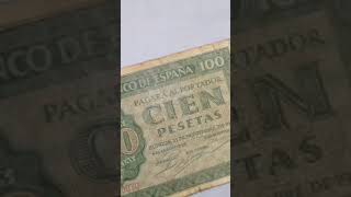 100 pesetas España Bando sublevado 1936 [upl. by Switzer]