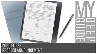 Kobo Elipsa Product Announcement [upl. by Ahsena613]