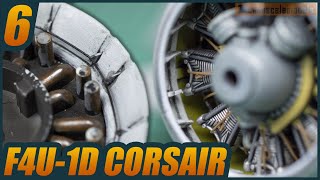 148 F4U1D Corsair  ep 6  Tamiya plastic scale model build [upl. by Almallah]