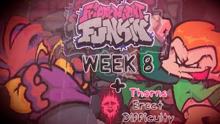 Friday Night Funkin UPDATE  WEEK 8 FULL amp Cutscenes  Thorns Erect Difficulty [upl. by Attenahs88]