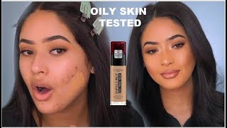 NEW LOREAL FRESH WEAR FOUNDATION WEAR TEST  REVIEW Taisha [upl. by Denoting]