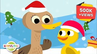 🦆 Winter Seven Little Ducks  Preschool Nursery Rhymes  Baby Songs  Educational Fun kids Cartoon [upl. by Ledif]