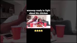 Young Woowop was ready to fight about his chicken woowop dubfamily shorts DDG [upl. by Mat]